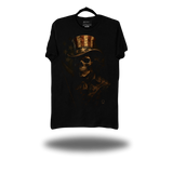 FREEDOM SKULL BLACK CLASSIC TEE