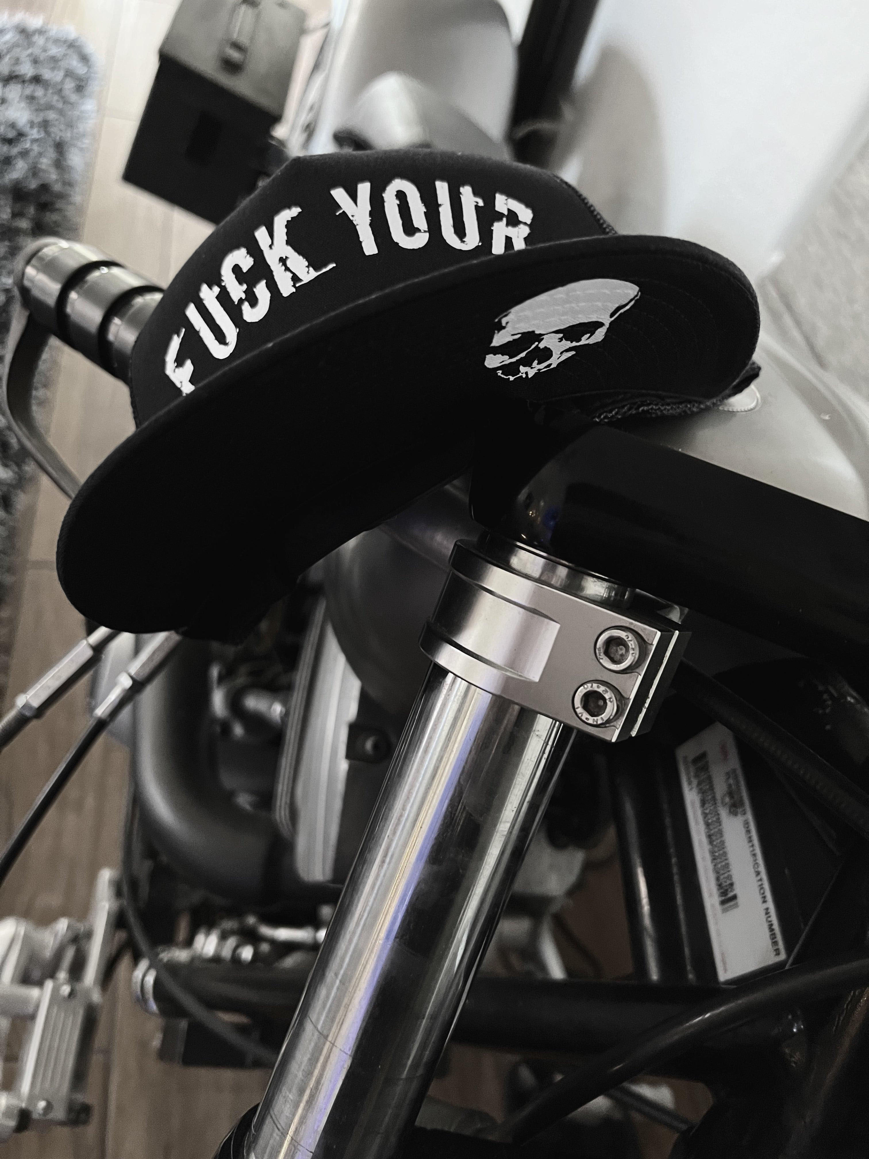 FUCK YOUR FEELINGS BLACK HAT - The Drive Clothing