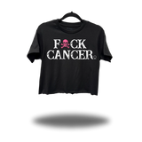 FUCK CANCER CROP TOP