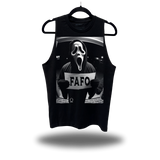 FAFO GHOSTFACE CLASSIC BLACK TANK TOP