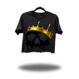 ADJUST GOLD CROWN CROP TOP