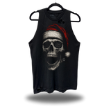 HAUNTED SANTA SKULL ROAD RASH TANK TOP
