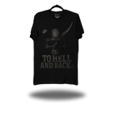 TO HELL AND BACK BLACK CLASSIC TEE