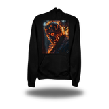 JASON BURNING BLACK HOODIE