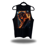 JASON BURNING CLASSIC BLACK TANK TOP
