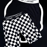 LIVE FAST BOXER BRIEF SET - The Drive Clothing