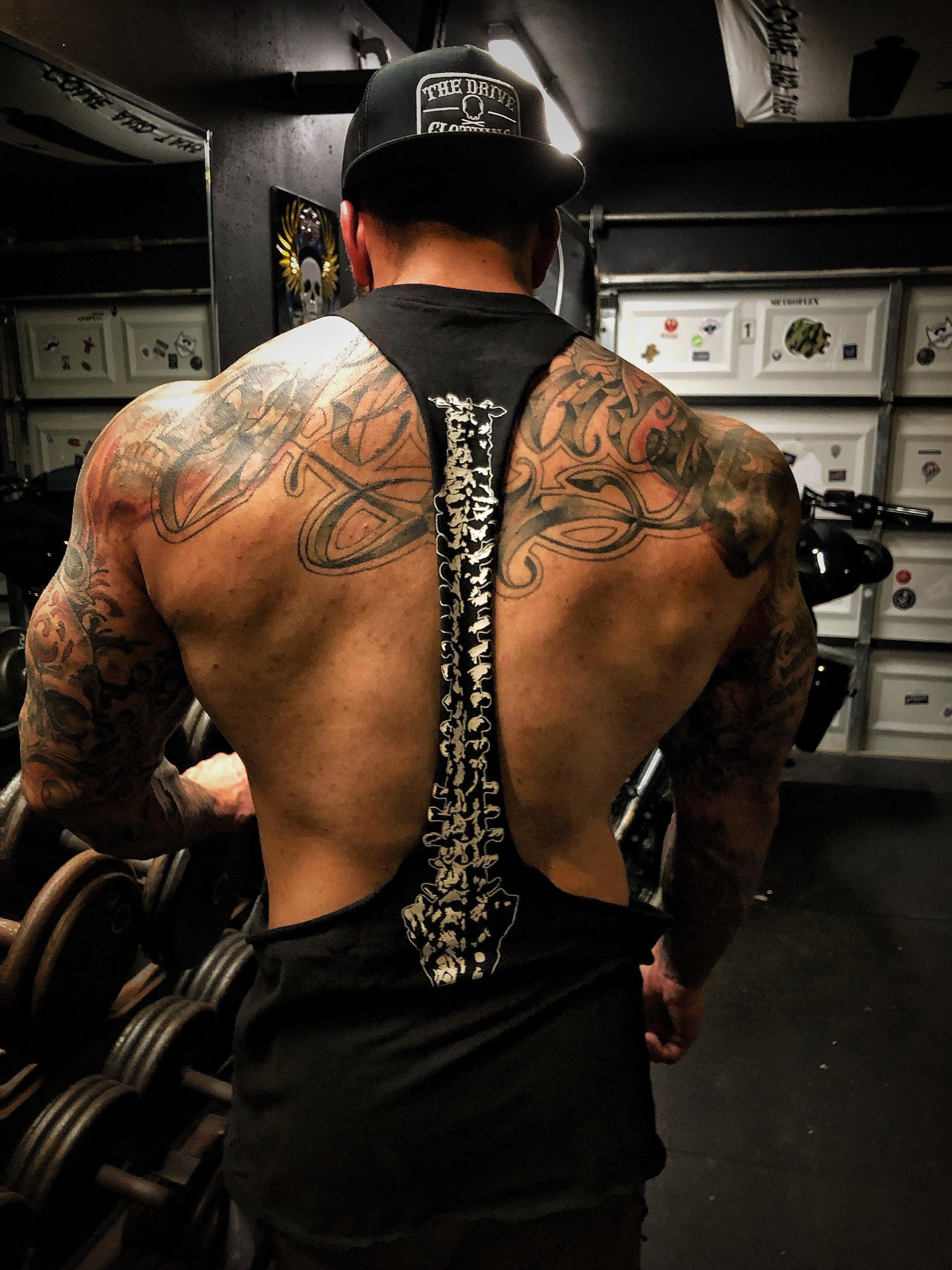 LOOK BACK STRINGER TANK TOP - The Drive Clothing