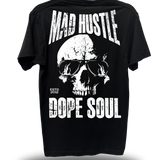 MAD HUSTLE  - BLACK CLASSIC TEE