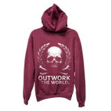 OUTWORK MAROON HOODIE