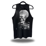 MARTIAN ROAD RASH BLACK TANK TOP