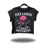 BUILT DIFFERENT MUSCLE CROP TOP