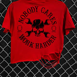 NOBODY CARES CROP TOP - The Drive Clothing