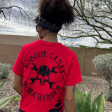NOBODY CARES CROP TOP - The Drive Clothing