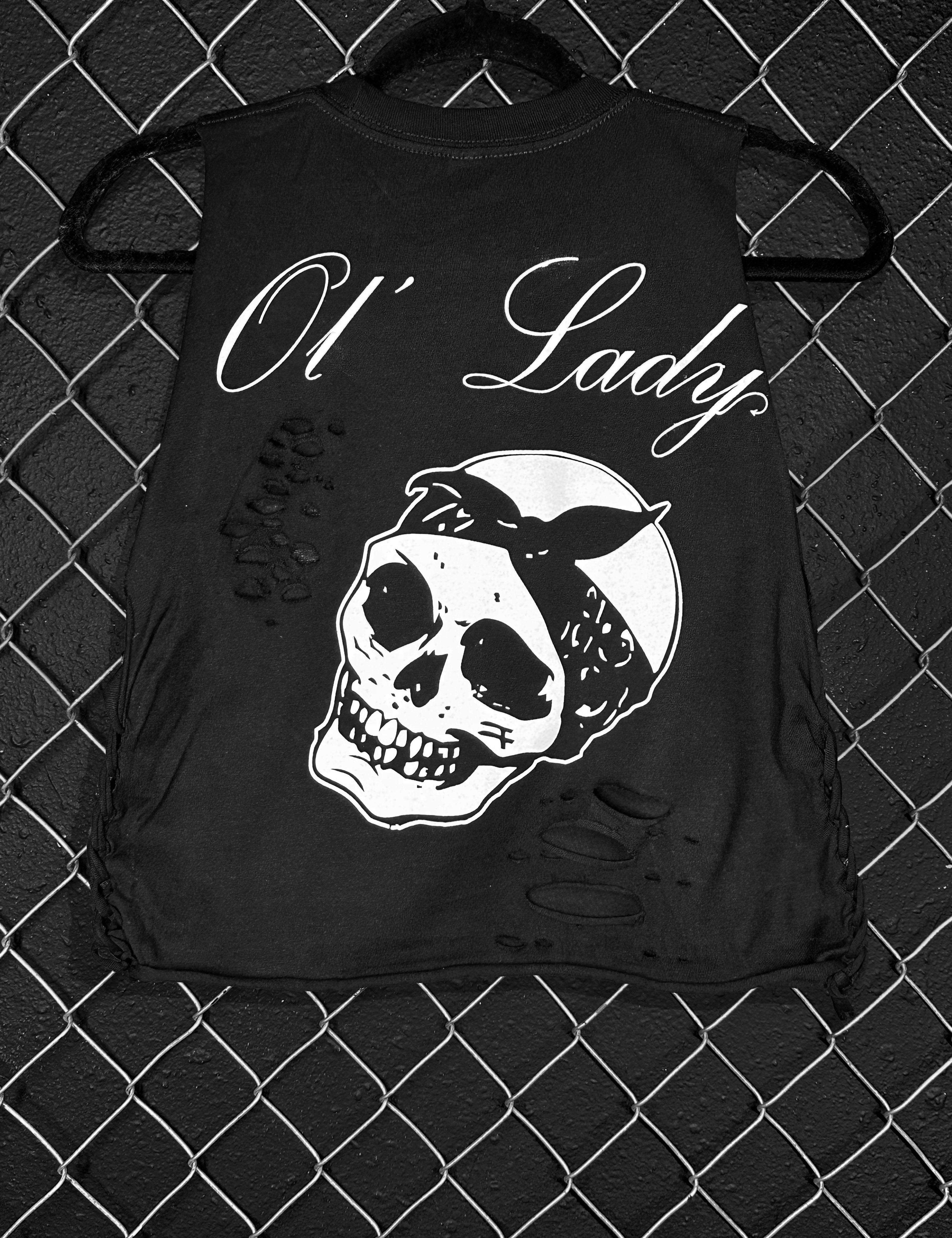 OL LADY CROP TANK TOP - The Drive Clothing