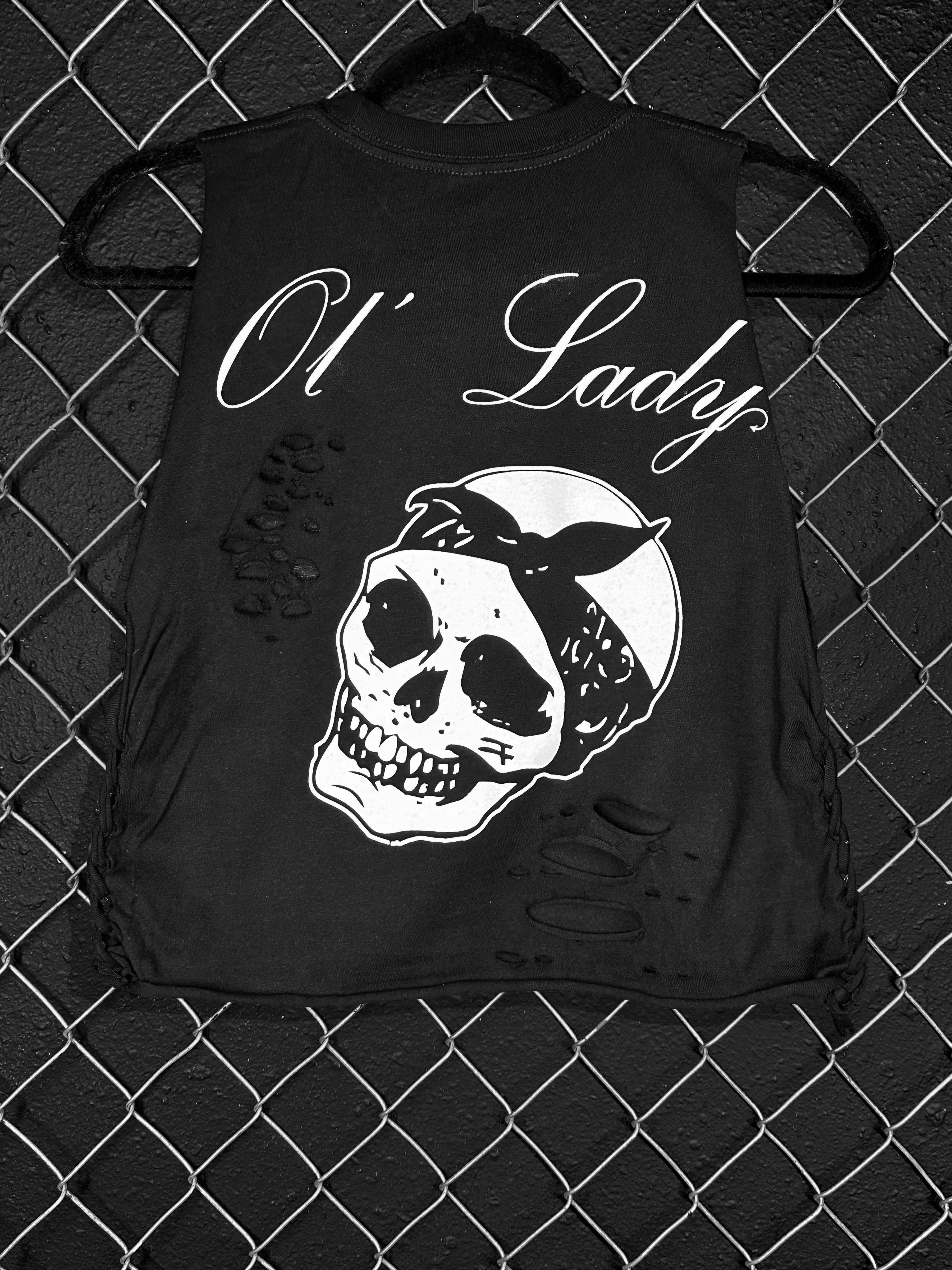 OL LADY CROP TANK TOP - The Drive Clothing