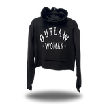 OUTLAW WOMAN CROP HOODIE