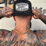 PREPARED BLACK CAMO HAT