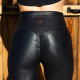 RAISING HELL LEATHER BOOTY SCRUNCH LEGGINGS - The Drive Clothing