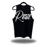 KEEP IT REAL CLASSIC BLACK TANK TOP