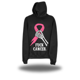 RIBBON BLACK HOODIE