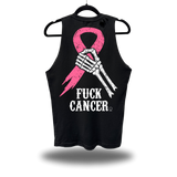 RIBBON ROAD RASH BLACK TANK TOP