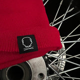 ROCKER HAND BEANIE RED - The Drive Clothing
