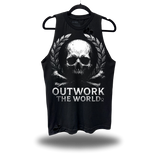 OUTWORK THE WORLD  ROAD RASH TANK TOP