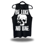 BE LIKE NO ONE ROAD RASH BLACK TANK TOP