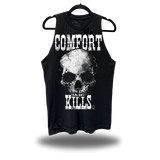COMFORT KILLS 3.0 ROAD RASH BLACK TANK TOP
