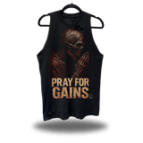 PRAY FOR GAINS ROAD RASH TANK TOP