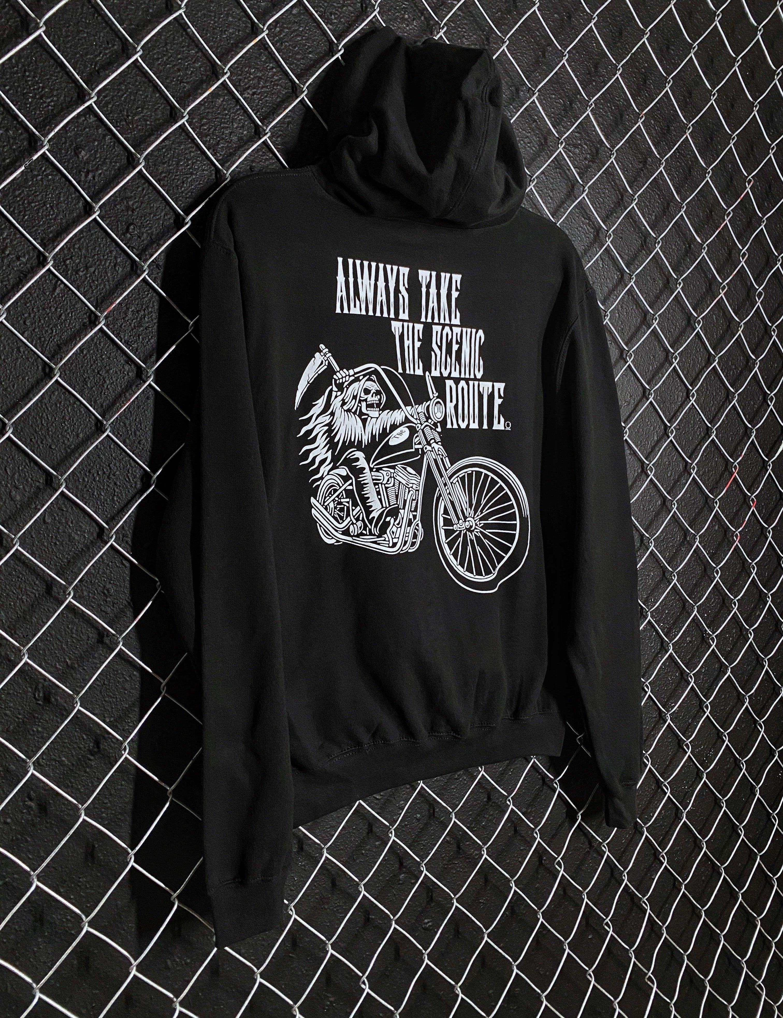 SCENIC ROUTE HOODIE - The Drive Clothing