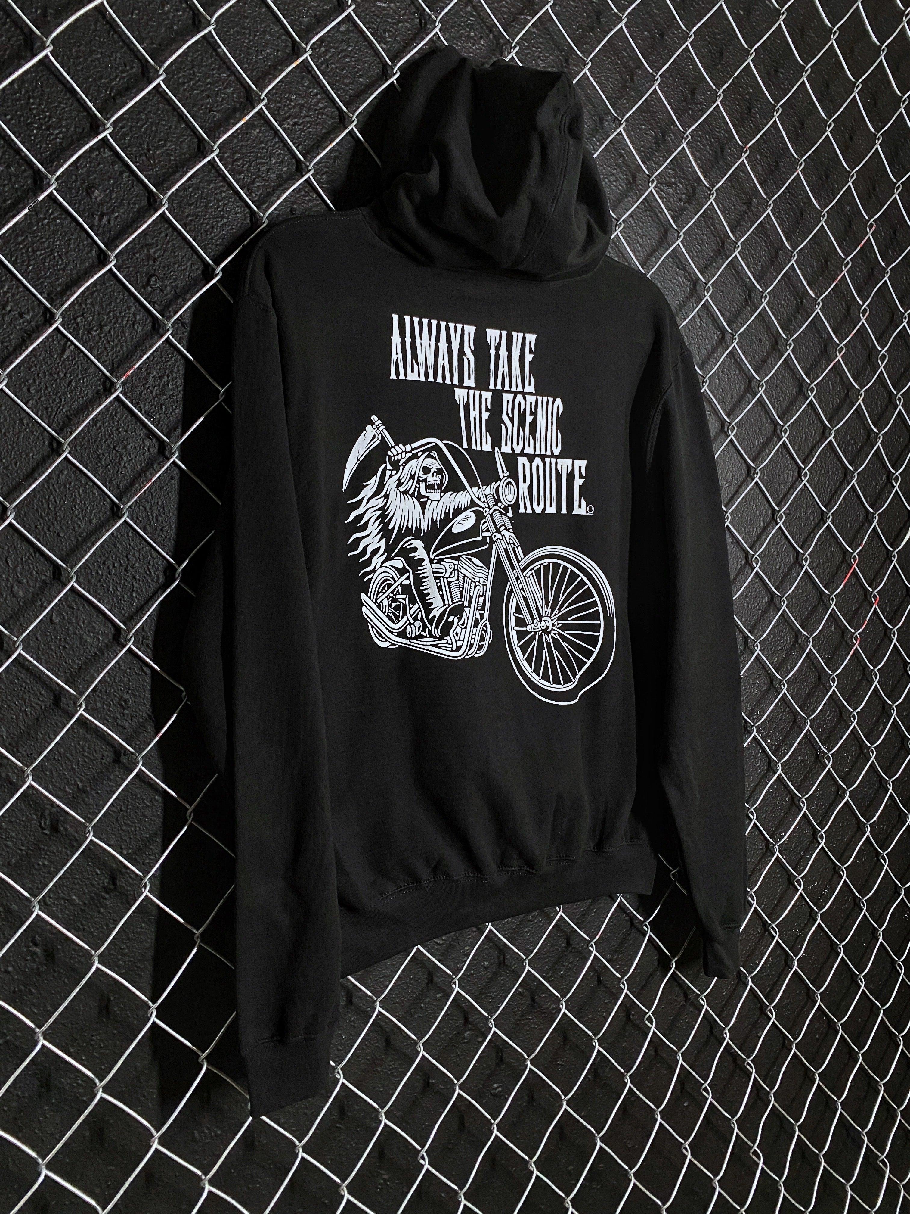 SCENIC ROUTE HOODIE - The Drive Clothing