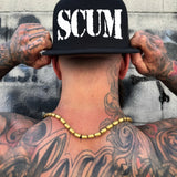 SCUM FLAT BILL HAT