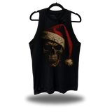 SANTA SKULL ROAD RASH TANK TOP