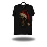 SANTA SKULL BLACK CLASSIC TEE