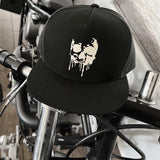 SPLATTER SKULL BLACK HAT - The Drive Clothing