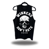 WINNERS DONT HATE CLASSIC BLACK TANK TOP