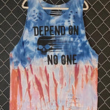 #TDC - AA155 - NO ONE U-NECK - TANK TOP - XLARGE - The Drive Clothing