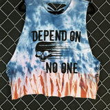 #TDC - AA181 - NO ONE - CROP TANK TOP - 2XLARGE - The Drive Clothing
