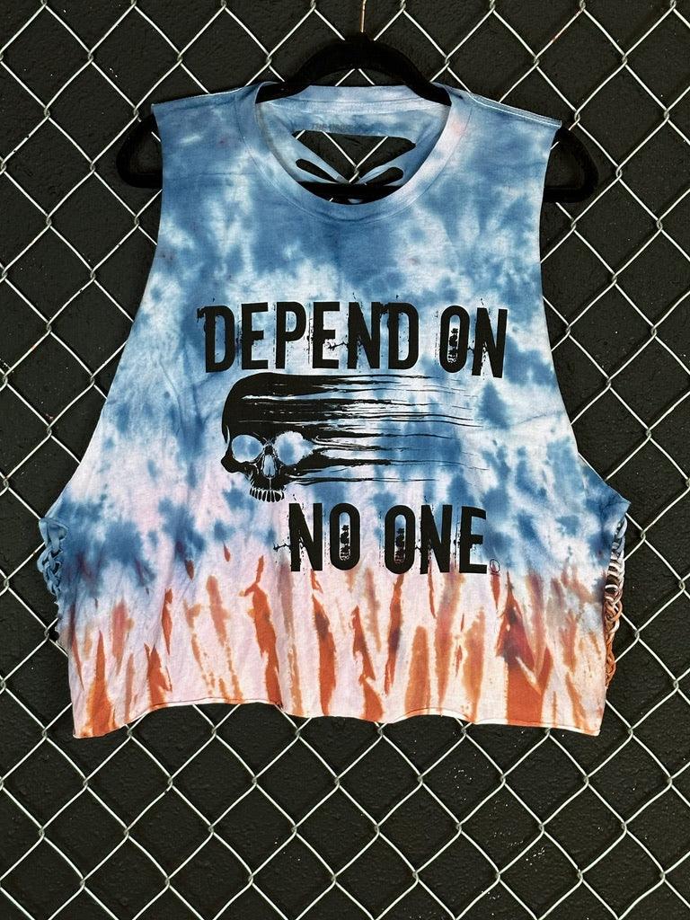 #TDC - AA181 - NO ONE - CROP TANK TOP - 2XLARGE - The Drive Clothing