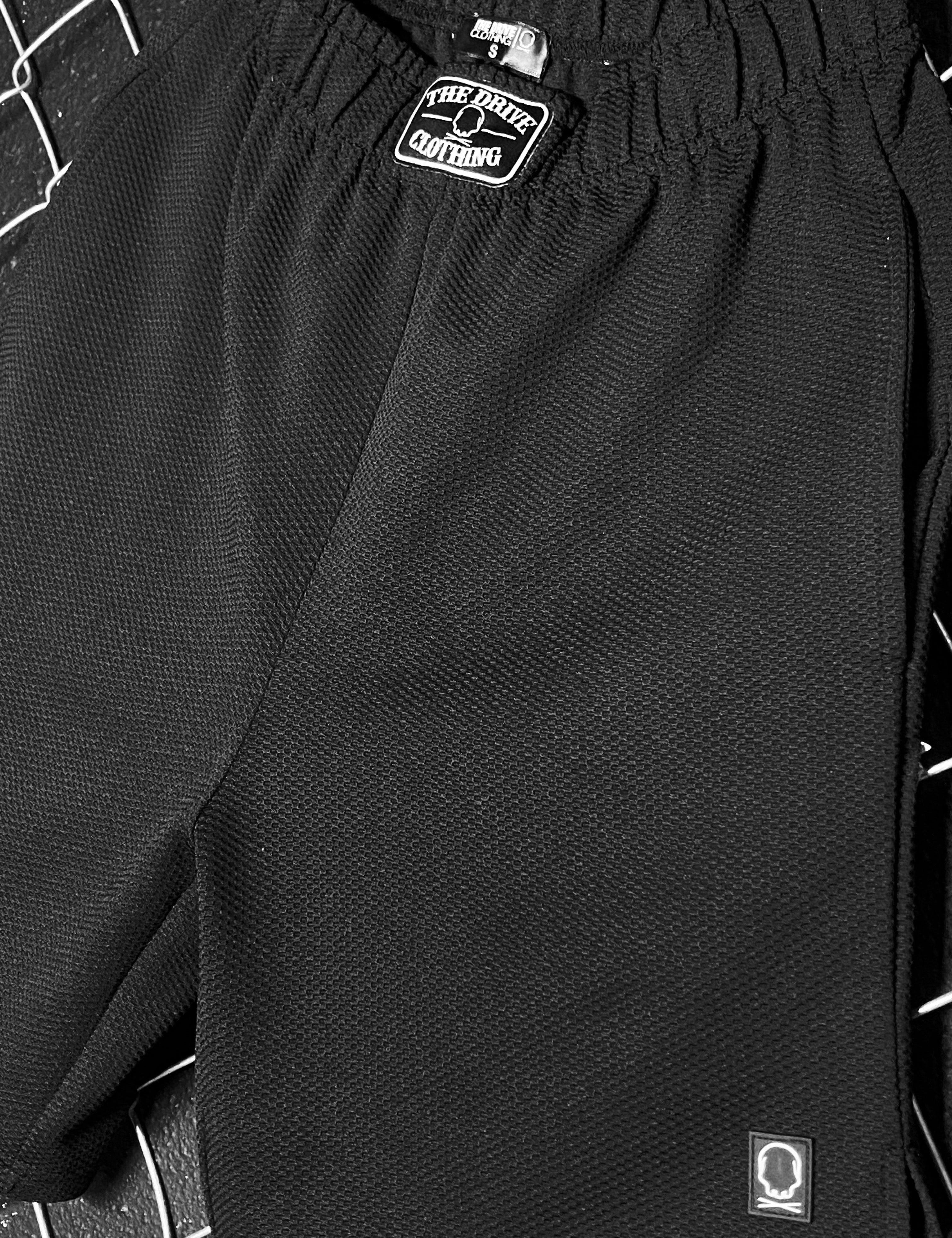 TDC BLACK BASKETBALL SHORTS - The Drive Clothing