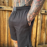 TDC BLACK BASKETBALL SHORTS - The Drive Clothing