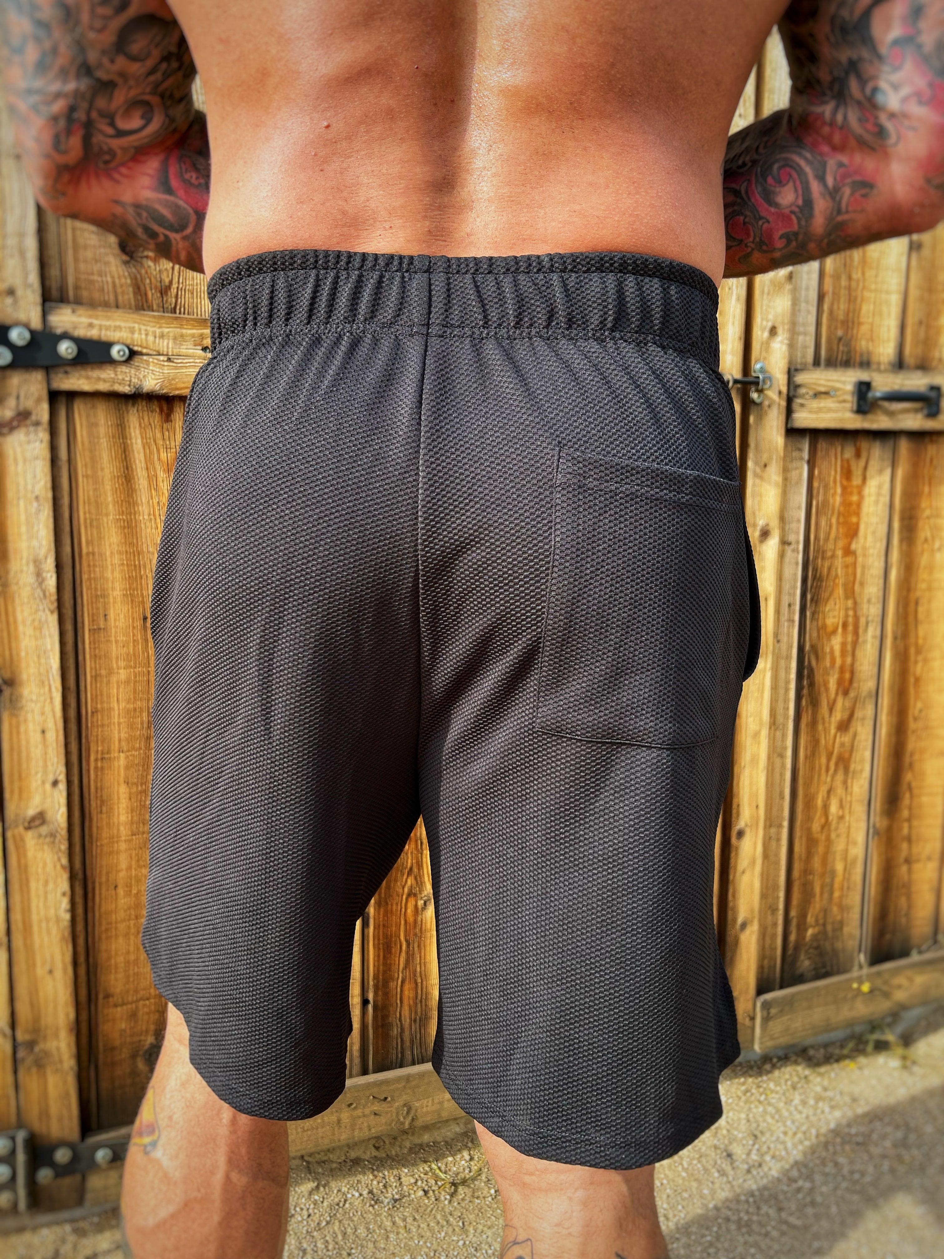 TDC BLACK BASKETBALL SHORTS - The Drive Clothing