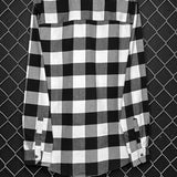 TDC BLACK/WHITE FLANNEL - The Drive Clothing