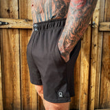 TDC DADDY SHORTS BLACK - The Drive Clothing