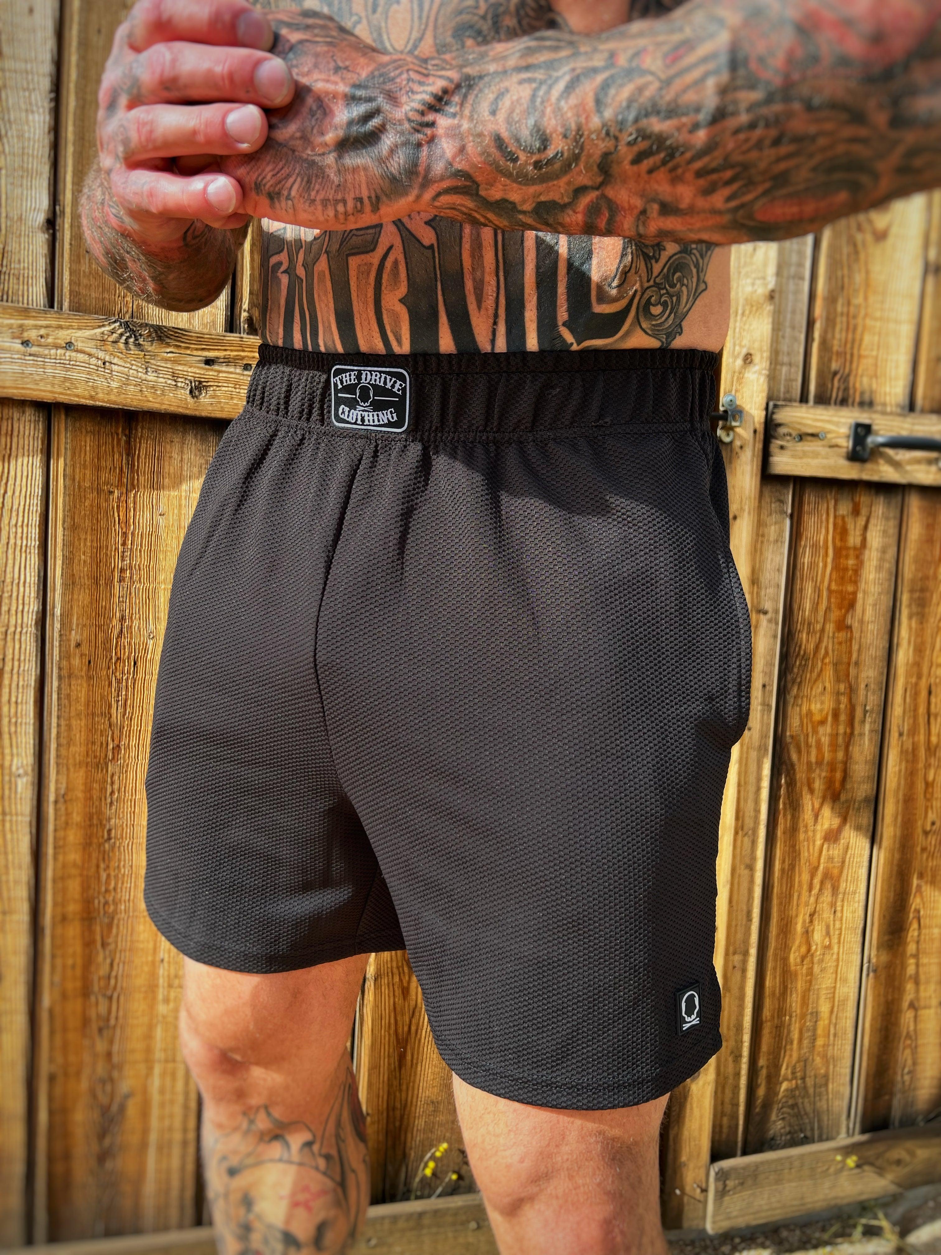 TDC DADDY SHORTS BLACK - The Drive Clothing