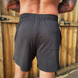 TDC DADDY SHORTS BLACK - The Drive Clothing
