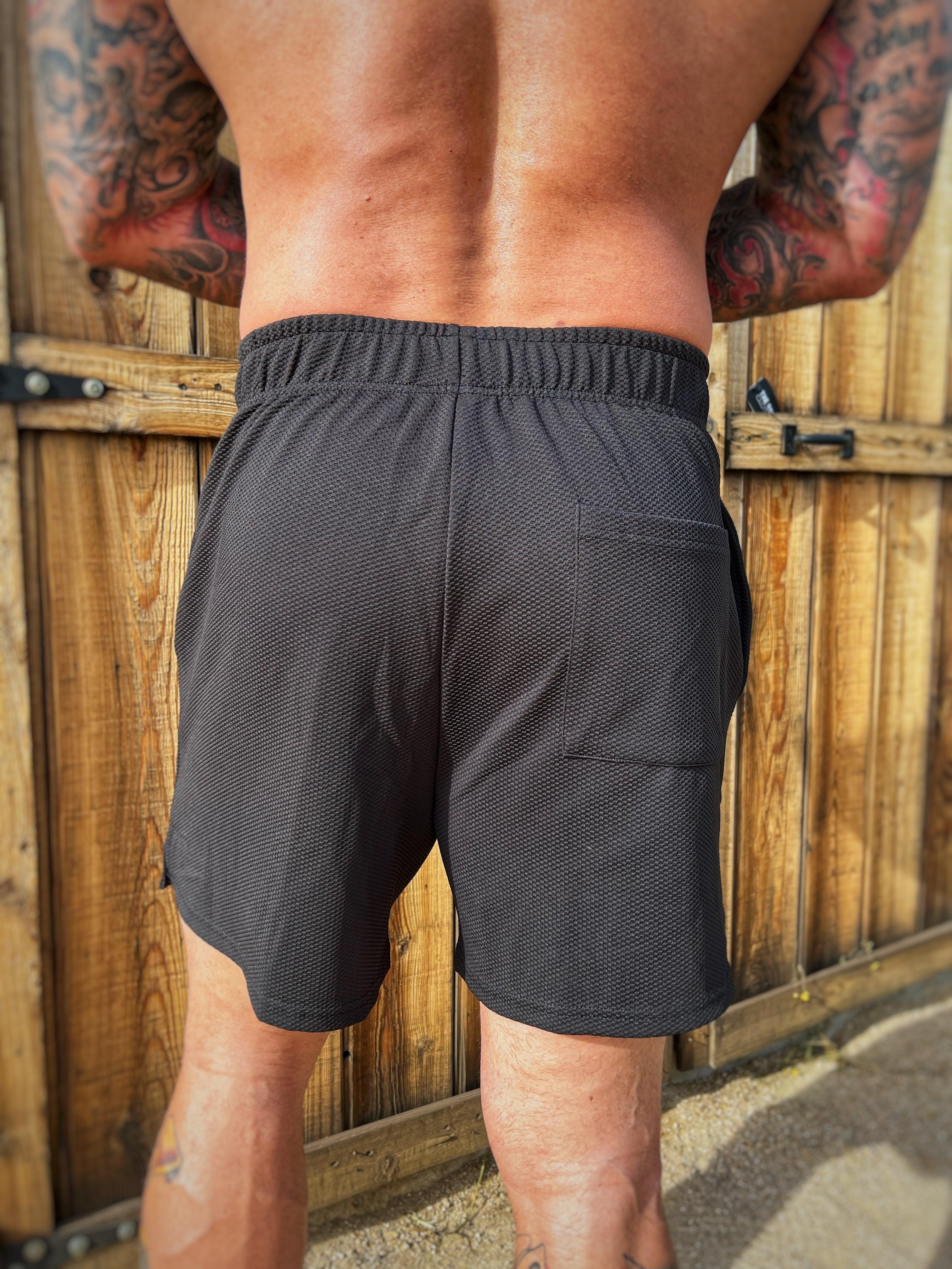 TDC DADDY SHORTS BLACK - The Drive Clothing