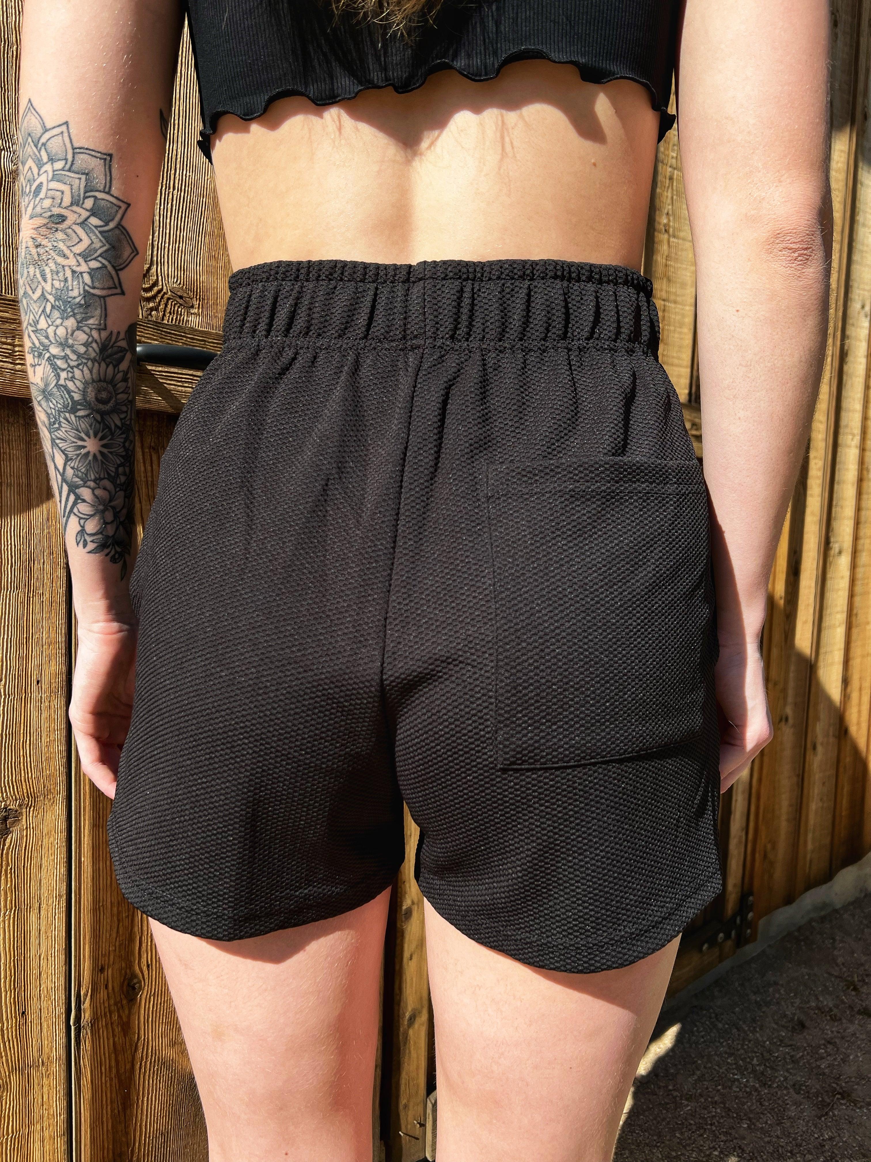 TDC DADDY SHORTS BLACK - The Drive Clothing