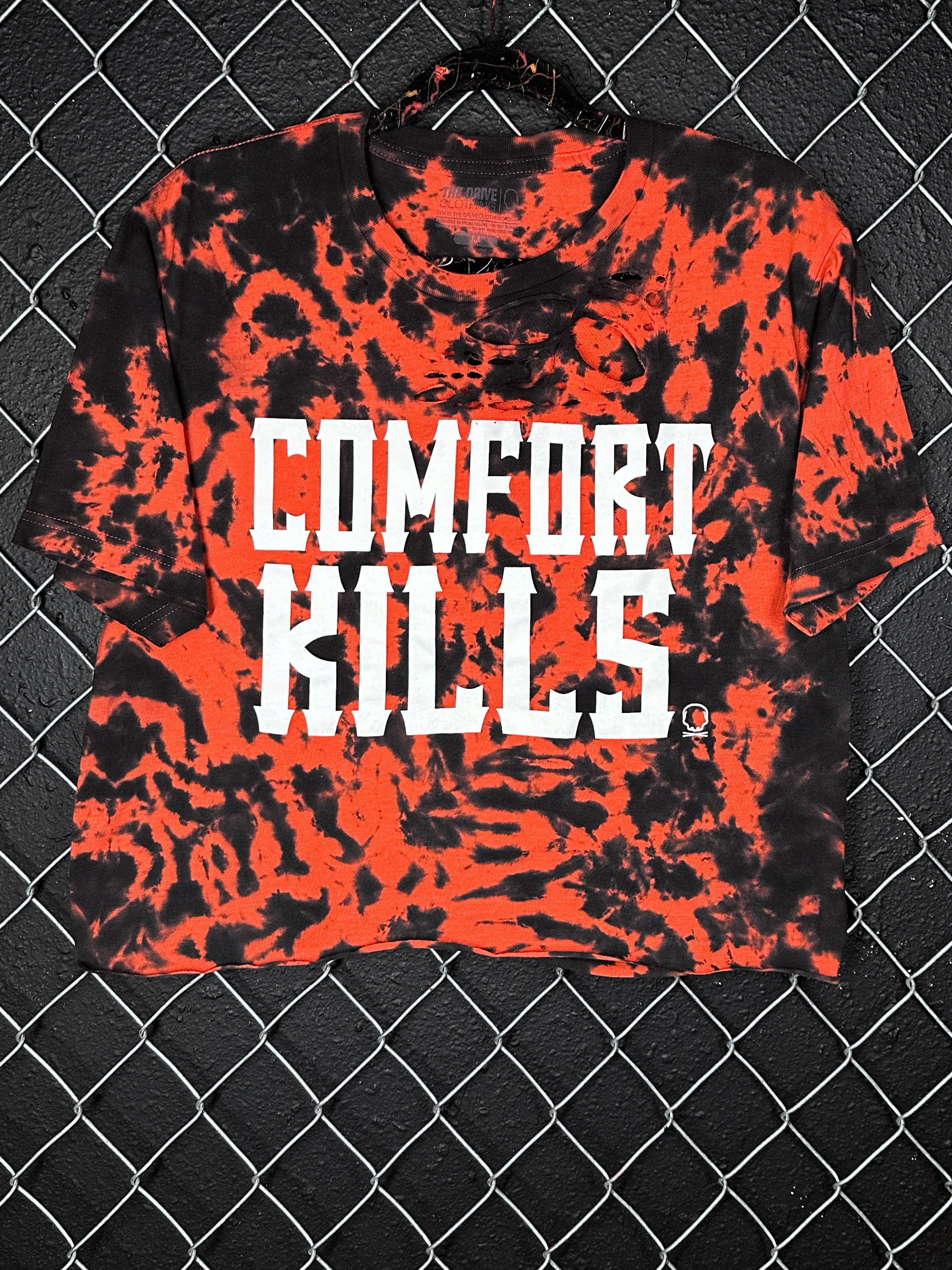 #TDC - E119 - COMFORT KILLS - CROP TOP - SMALL - The Drive Clothing